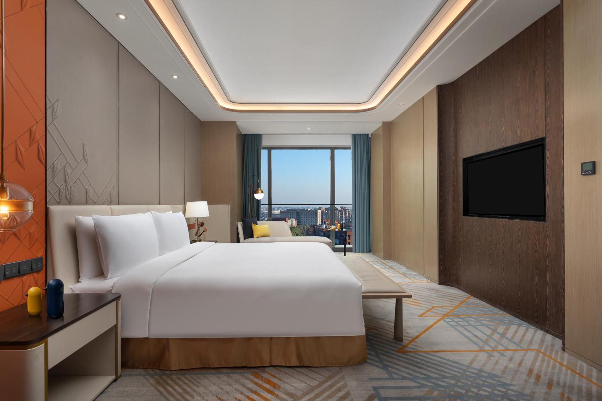 Voco Shanghai Hongqiao Hub By Ihg - 20 Mins Drive To Shanghai Hongqiao Int'L Airport And Necc Jiading Dış mekan fotoğraf