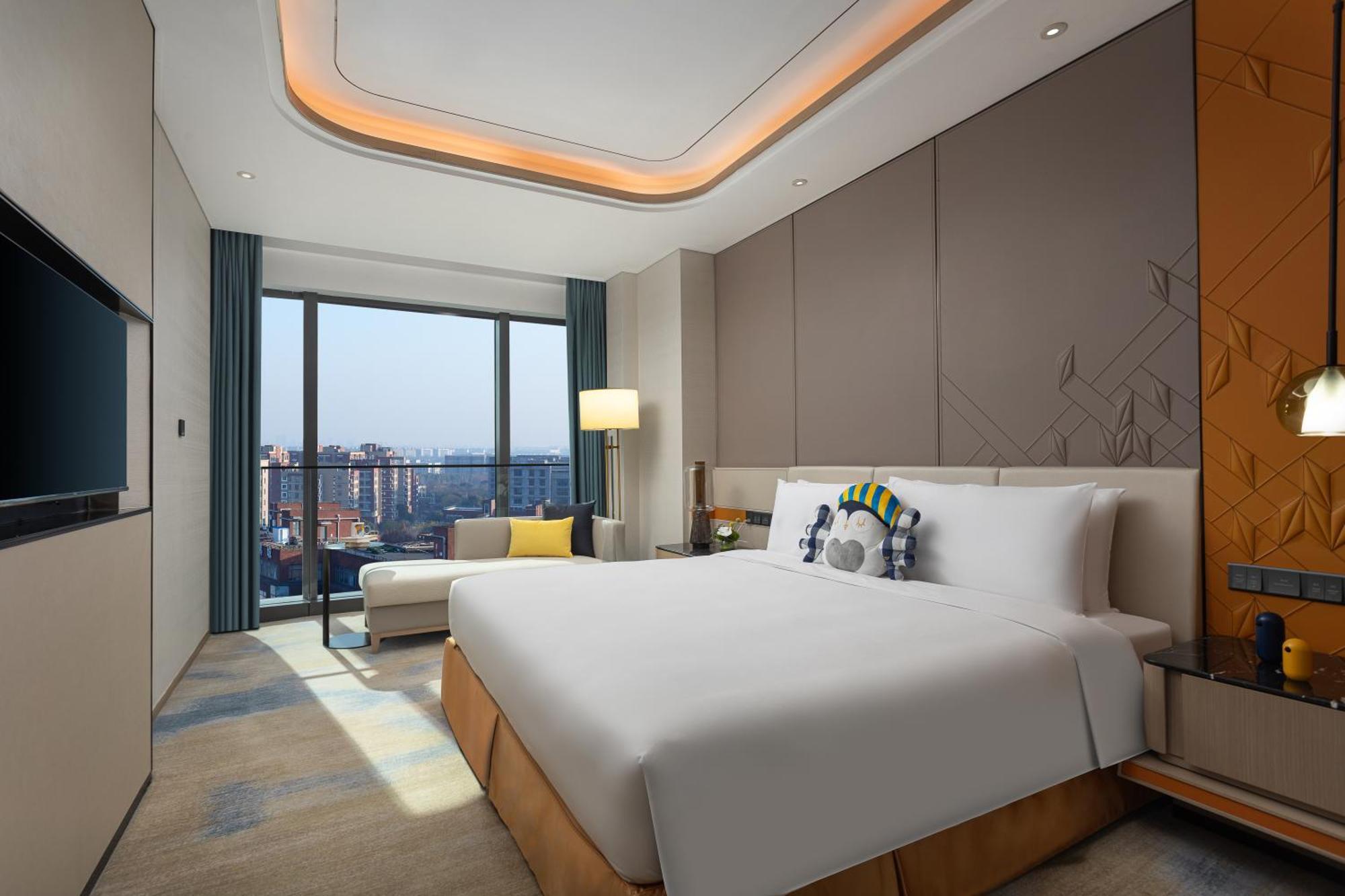 Voco Shanghai Hongqiao Hub By Ihg - 20 Mins Drive To Shanghai Hongqiao Int'L Airport And Necc Jiading Dış mekan fotoğraf