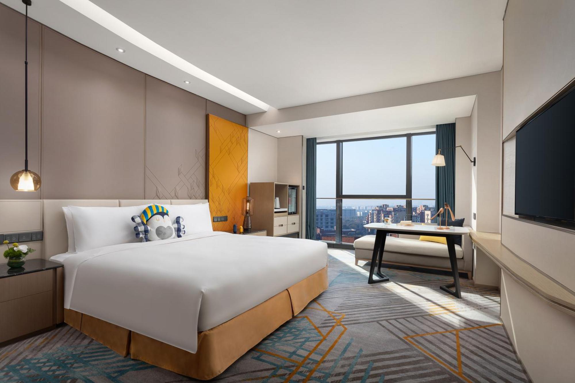 Voco Shanghai Hongqiao Hub By Ihg - 20 Mins Drive To Shanghai Hongqiao Int'L Airport And Necc Jiading Dış mekan fotoğraf